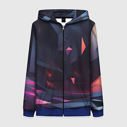 Женская толстовка на молнии Абстрактный вихрь