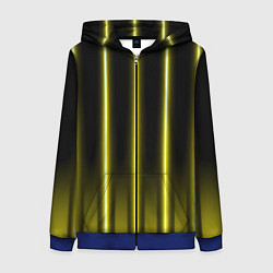 Женская толстовка на молнии Neon yellow