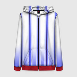 Женская толстовка на молнии Striped suit