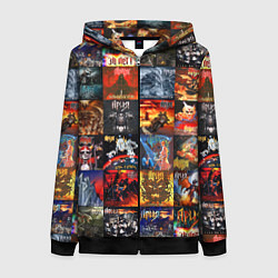 Женская толстовка на молнии Ария - обложки альбомов и песен