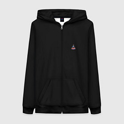 Женская толстовка на молнии Ёлка и компания