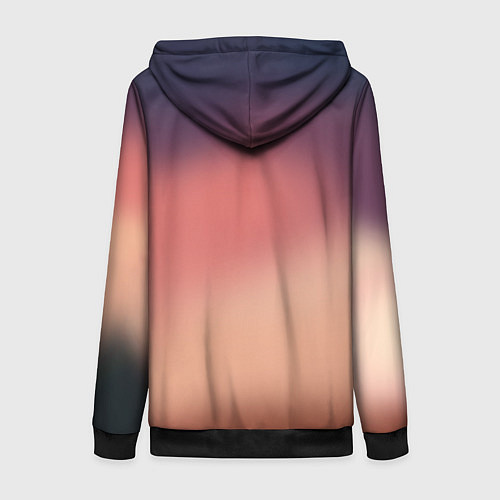 Женская толстовка на молнии Токийский Гуль / 3D-Черный – фото 2