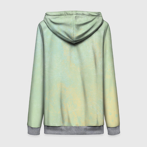 Женская толстовка на молнии GTA 5: Franklin Clinton / 3D-Меланж – фото 2