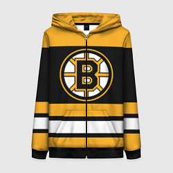 Женская толстовка на молнии Boston Bruins