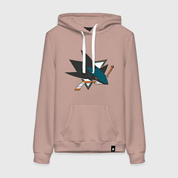 Женская толстовка-худи San Jose Sharks