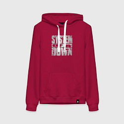 Женская толстовка-худи System of a Down