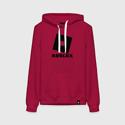 Толстовка-худи хлопковая женская ROBLOX, цвет: маджента
