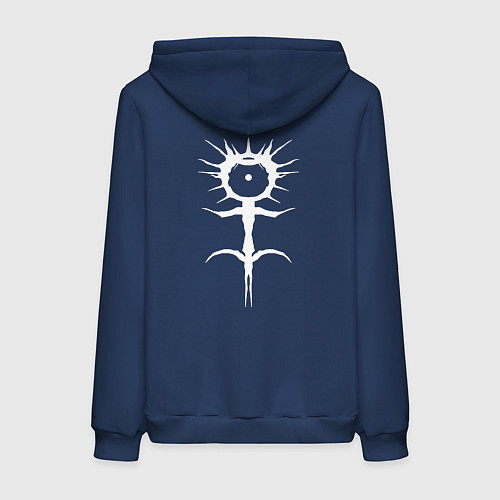 Женская толстовка-худи GHOSTEMANE / Тёмно-синий – фото 2