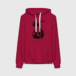 Женская толстовка-худи Моя геройская академия