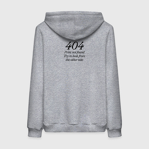 Женская толстовка-худи Я дизайнер, я так вижу / Меланж – фото 2