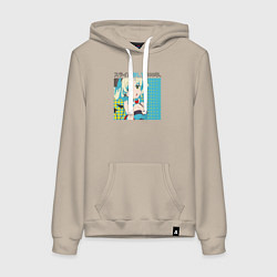 Женская толстовка-худи Убивая слизней