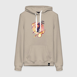 Женская толстовка-худи Fire Dead Cells