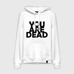 Женская толстовка-худи DayZ: You are Dead