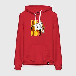 Женская толстовка-худи Сайтама возвращается из супермаркета One Punch-Man