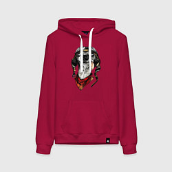 Женская толстовка-худи Biker dog