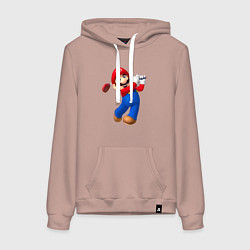 Женская толстовка-худи Марио - крутейший гольфист Super Mario