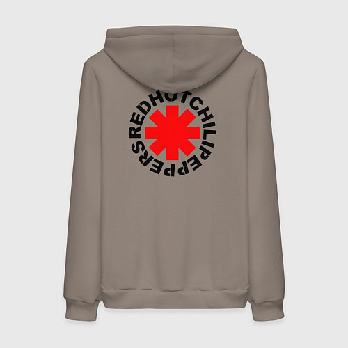 Женская толстовка-худи RHCP альбомы / Утренний латте – фото 2