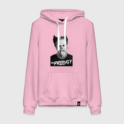 Толстовка-худи хлопковая женская The Prodigy - firestarter, цвет: светло-розовый