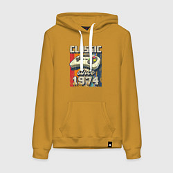 Женская толстовка-худи Классика 1974 года