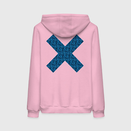 Женская толстовка-худи Иксы неизбежны / Светло-розовый – фото 2