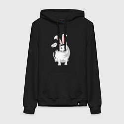 Женская толстовка-худи Кролик Бендер - 2023