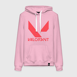Женская толстовка-худи Valorant - logo