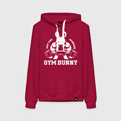 Женская толстовка-худи Gym bunny powerlifting