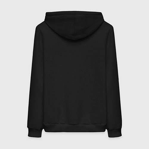 Женская толстовка-худи Тхэквондо varsity style / Черный – фото 2