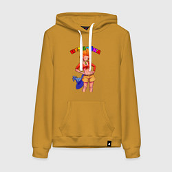 Женская толстовка-худи Незнайка