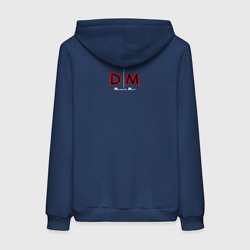 Женская толстовка-худи Depeche Mode - Memento Mori Two of Us / Тёмно-синий – фото 2
