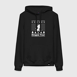 Женская толстовка-худи Sweater dragon year