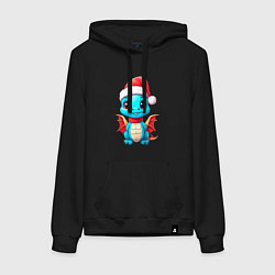 Женская толстовка-худи Сказочный новогодний дракоша