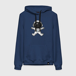 Женская толстовка-худи Spaceman rock