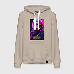 Женская толстовка-худи League of Legends Kaisa Kda