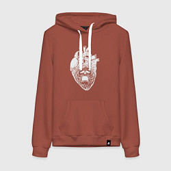 Женская толстовка-худи Dead heart