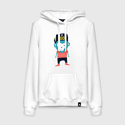 Женская толстовка-худи Будь клёвым