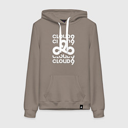 Женская толстовка-худи Cloud9 - in logo