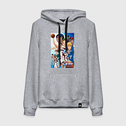 Женская толстовка-худи Баскетбол Куроко