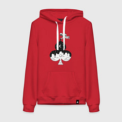 Женская толстовка-худи Космическая масть