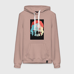 Женская толстовка-худи Реинкарнация безработного Эрис Бореас Грейрат