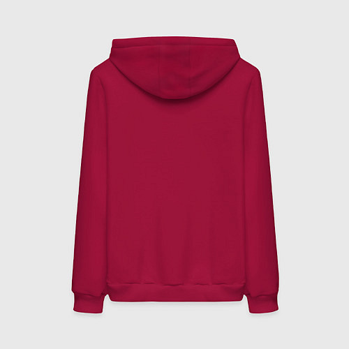 Женская толстовка-худи The Cranberries rock dog / Маджента – фото 2