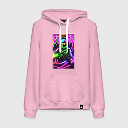 Женская толстовка-худи Counter Strike go - neon revolution