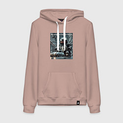 Женская толстовка-худи My neighbor Venom-Totoro