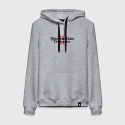 Толстовка-худи хлопковая женская Kingdom Come Deliverance 2, цвет: меланж