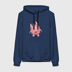 Женская толстовка-худи Cartoon monster pink