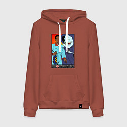 Женская толстовка-худи Ghostbusters - Winston and the sandman