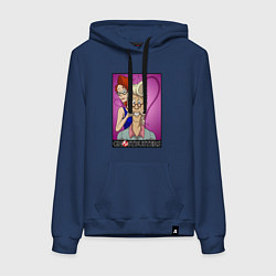 Женская толстовка-худи Ghostbusters - Egon and Janine