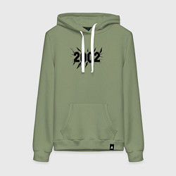 Женская толстовка-худи Разрыв времени 2002