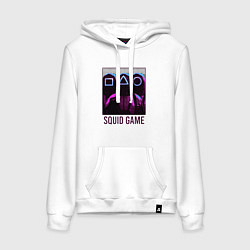 Женская толстовка-худи Squid game shadows