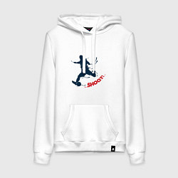 Женская толстовка-худи Футболист